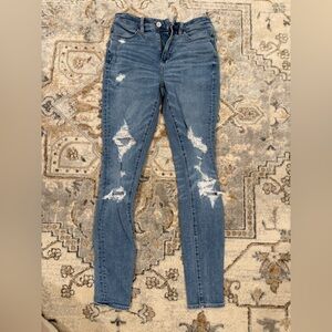 American Eagle Ripped Skinny Jeans